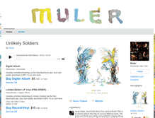 Tablet Screenshot of mulerband.com